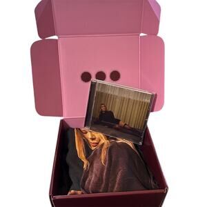 Hilary Duff Luck or Something Signed CD Album Box Set w/ Exclusive Merch